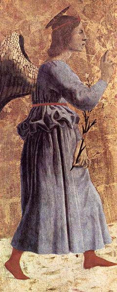 Polyptych of the Misericordia: Archangel Gabriel